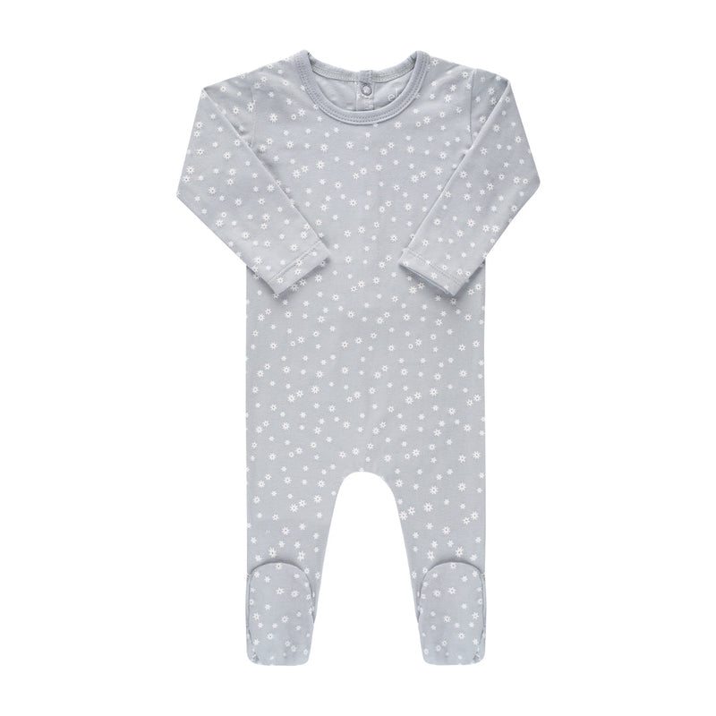 ELY'S & CO DITSY STAR FOOTIE + BONNET