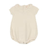 LILETTE KNIT COLLAR RUFFLE ROMPER