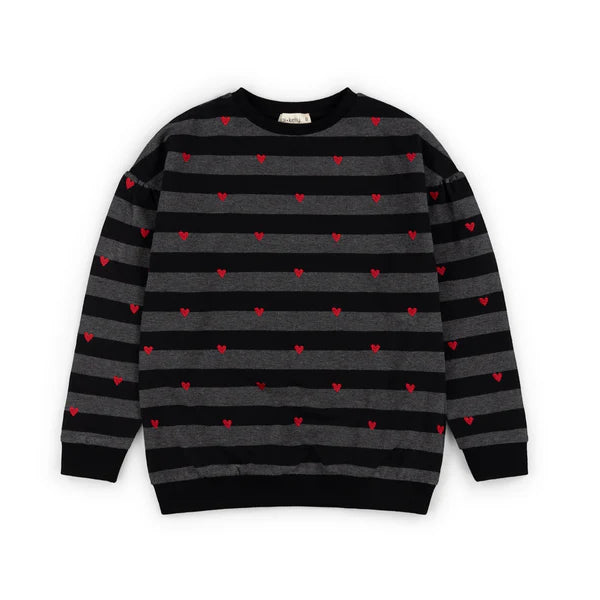 423 KAI X KELLY STRIPE SWEATSHIRT