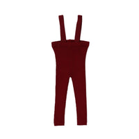 LIL LEGS KSLG KNIT SUSPENDER LEGGINGS