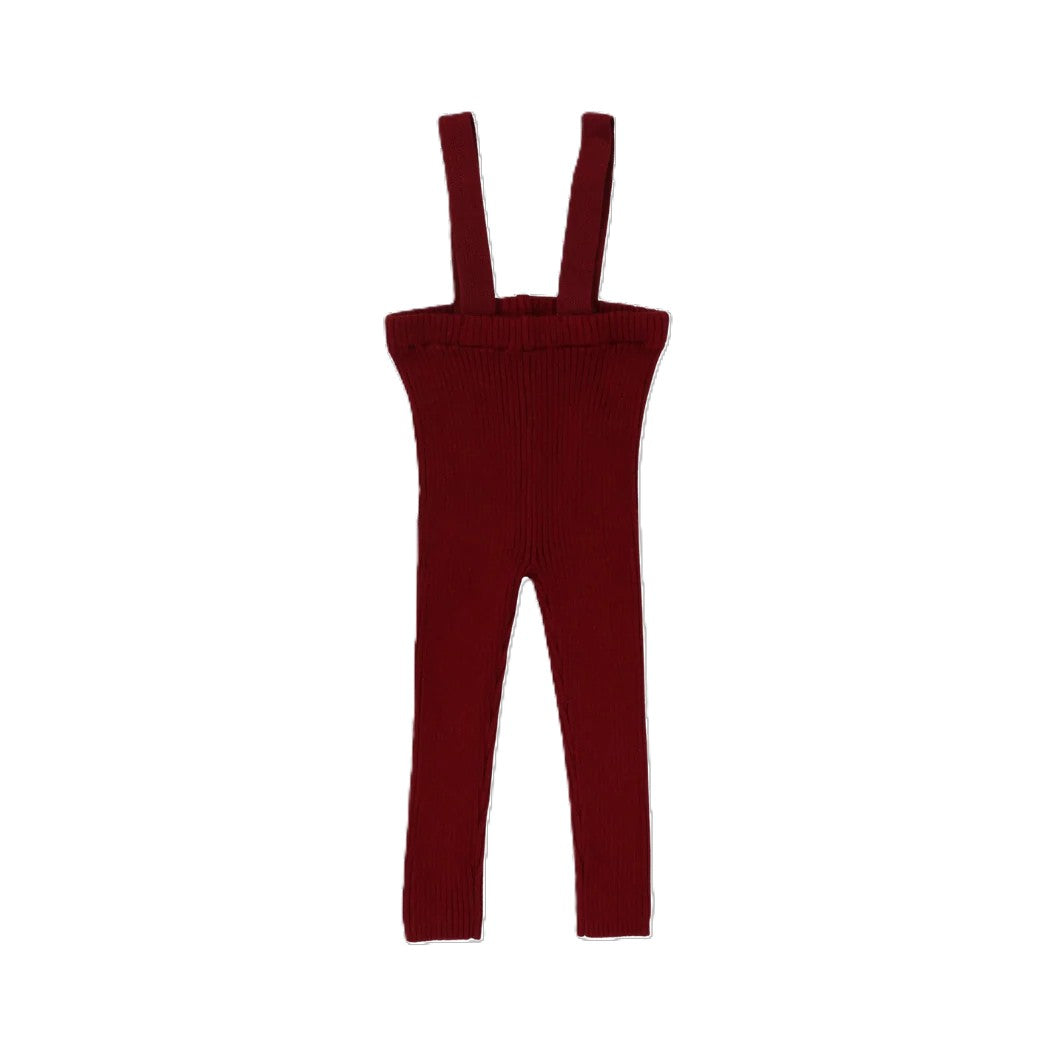 LIL LEGS KSLG KNIT SUSPENDER LEGGINGS