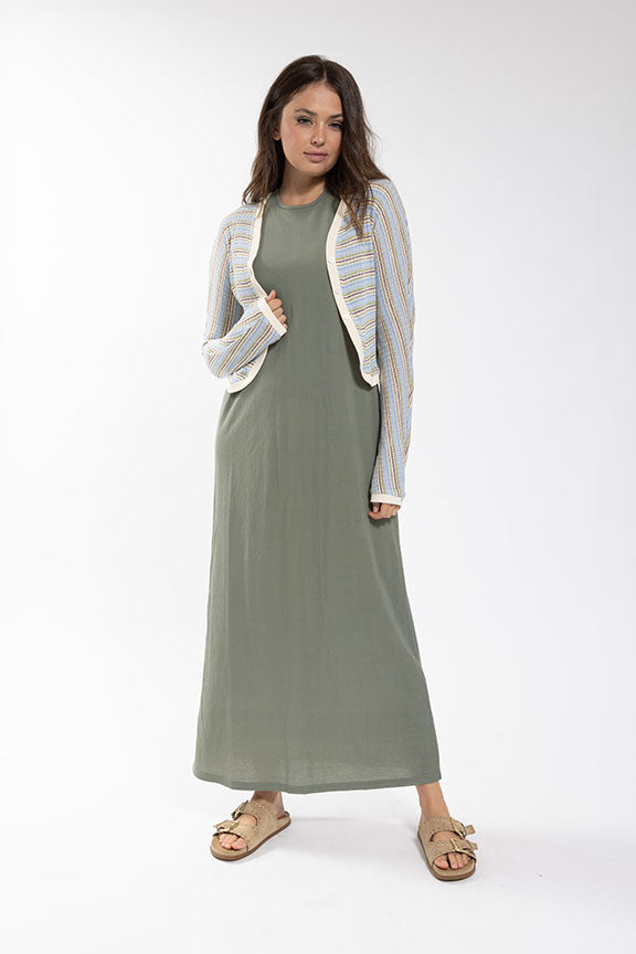 LA303 LATITUDE BASIC WOVEN JUMPER