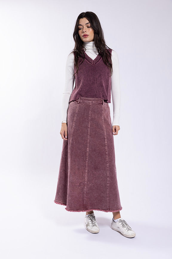 LA362 LATITUDE SNOW WASH KNIT VEST