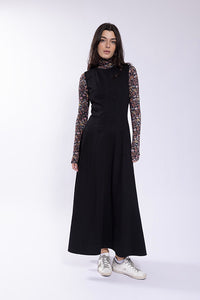 LA389 LATITUDE PRINT TURTLENECK