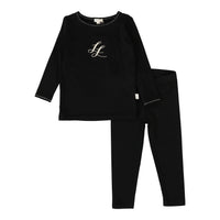 LIL LEGS EMBLEM LOUNGE 2PC SET