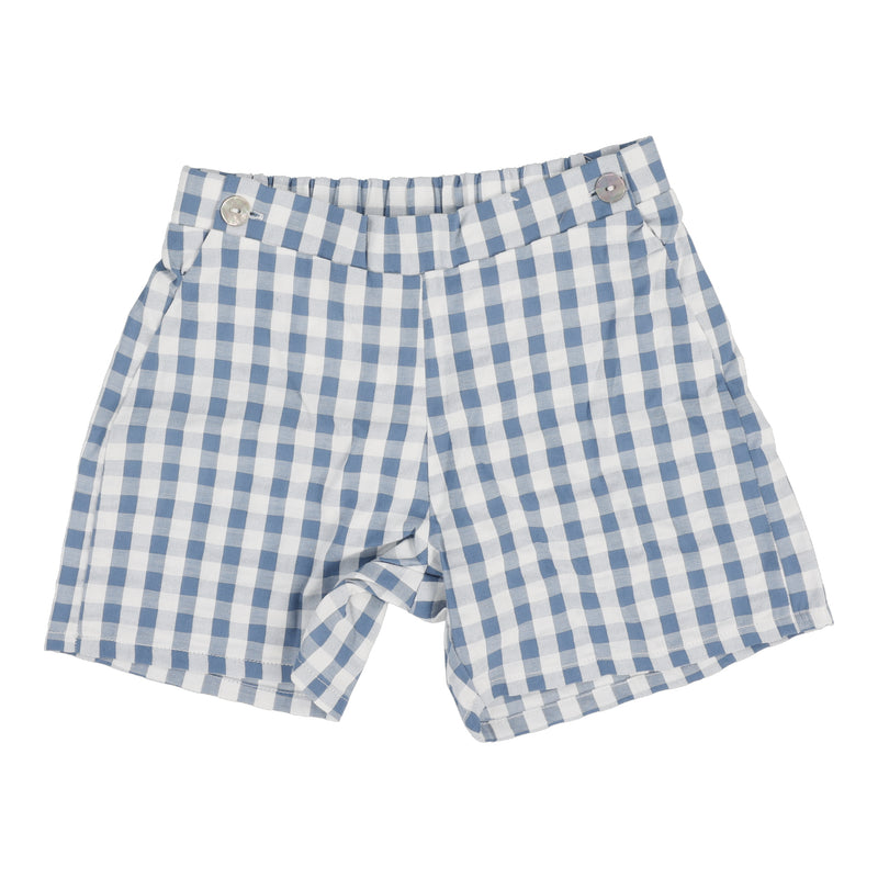 ANALOGIE GINGHAM PULL ON SHORTS