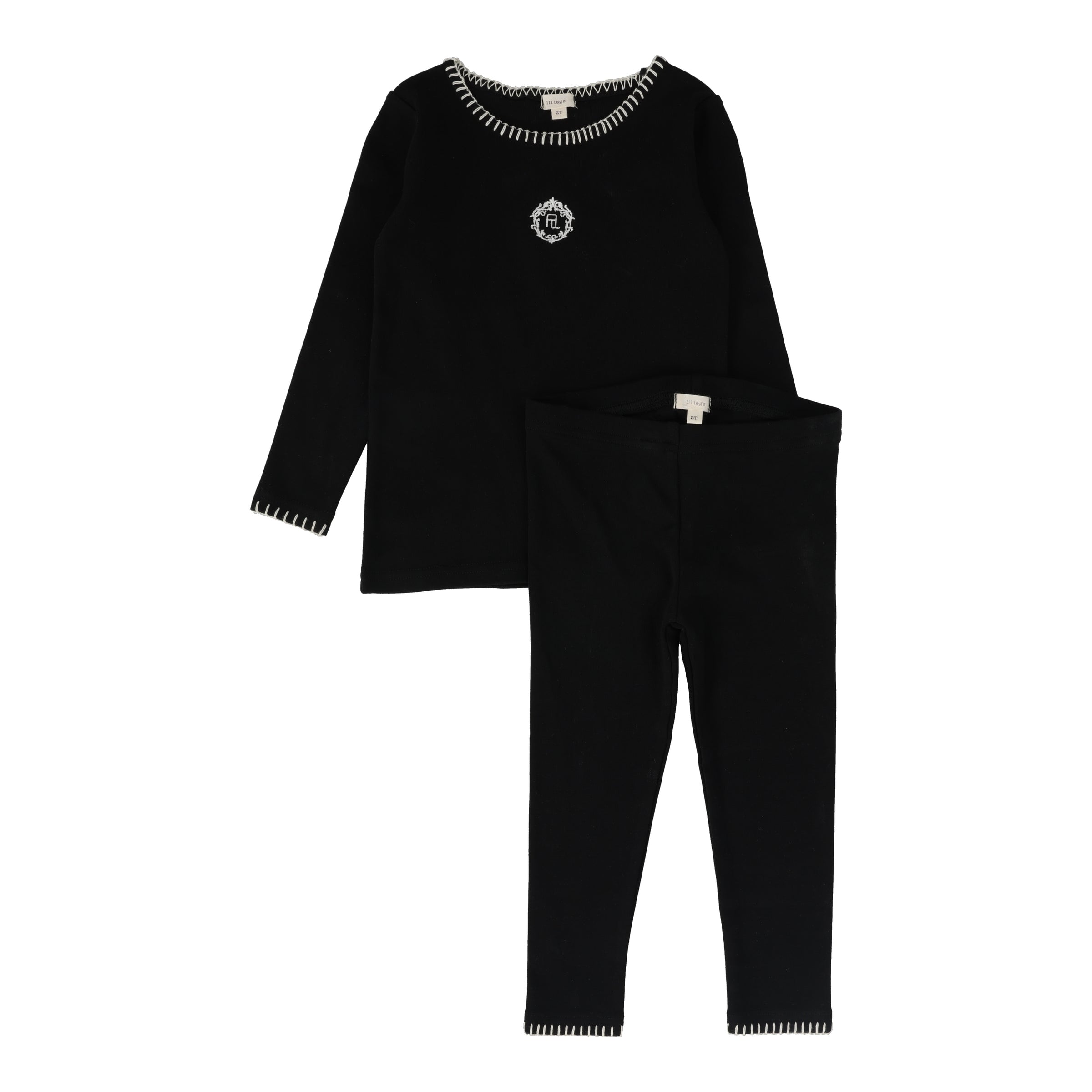 LIL LEGS EMBLEM PAJAMAS