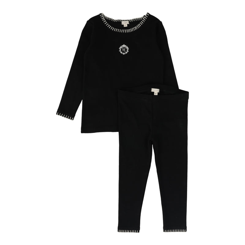LIL LEGS EMBLEM PAJAMAS