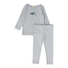 LIL LEGS BIRD PRINT PAJAMAS