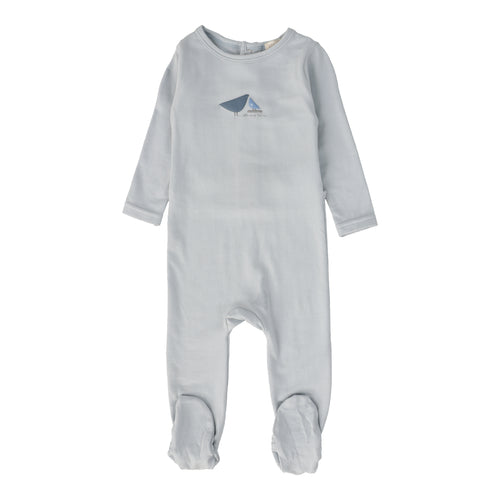 LIL LEGS BIRD PRINT FOOTIE