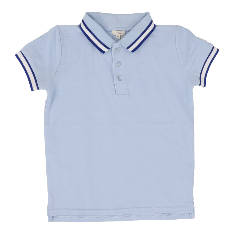 LIL LEGS THICK STRIPE SS POLO