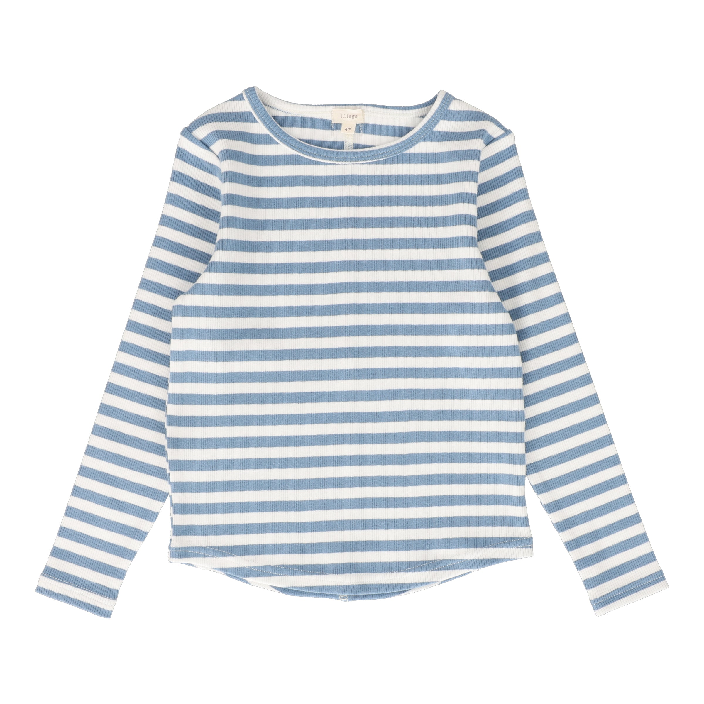 LIL LEGS GIRLS LS STRIPE TEE