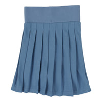 ANALOGIE GIRLS LS POLO + PLEAT SKIRT SET