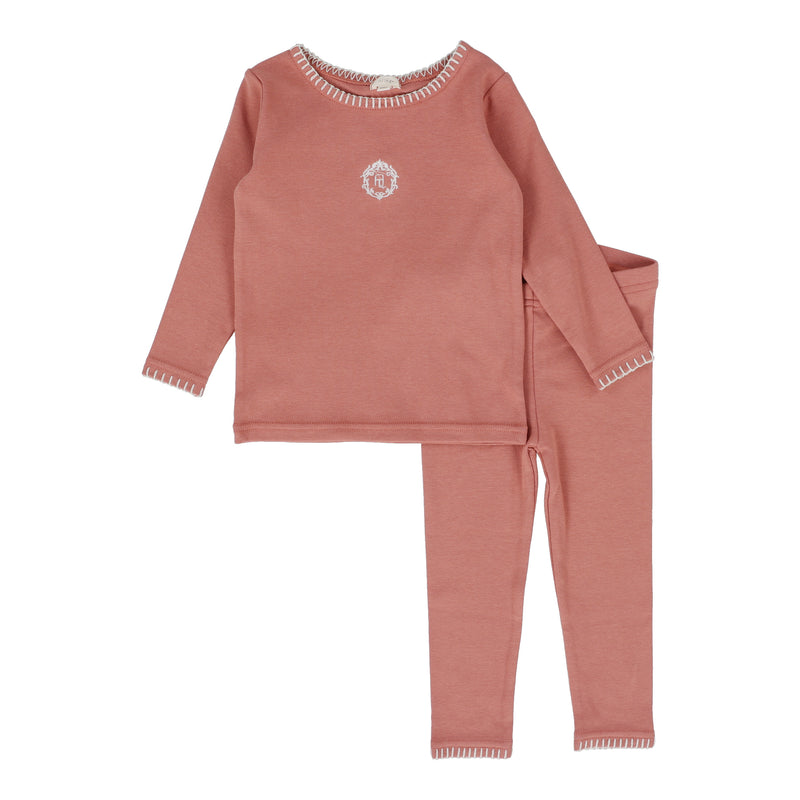 LIL LEGS EMBLEM PAJAMAS