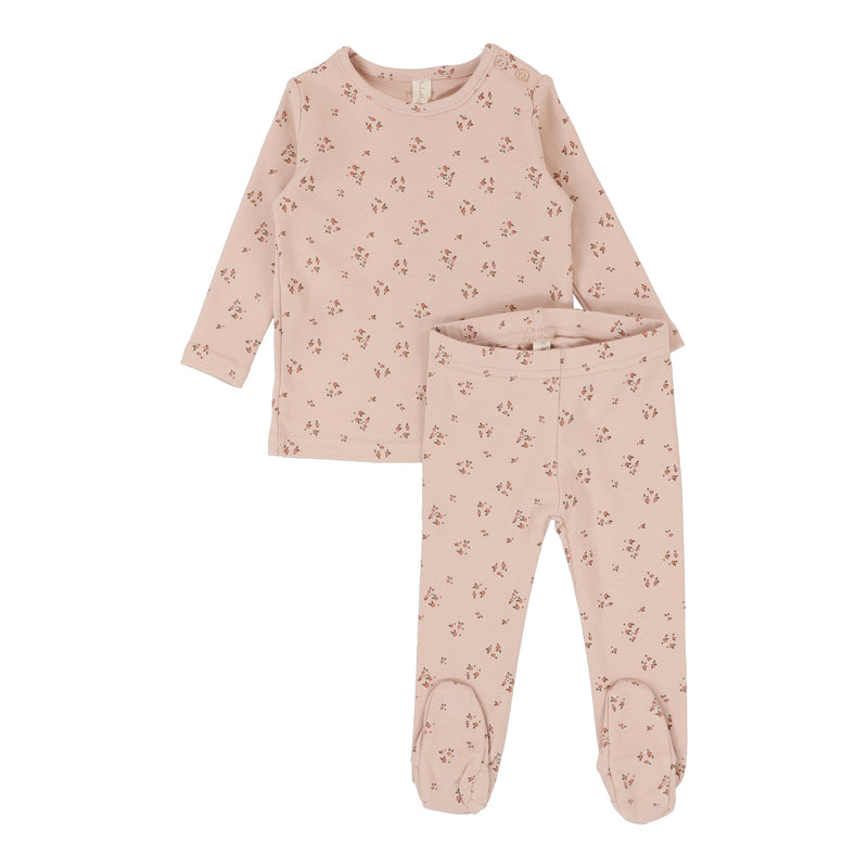 LILETTE DAINTY FLORAL LONG SLEEVE 2PC SET