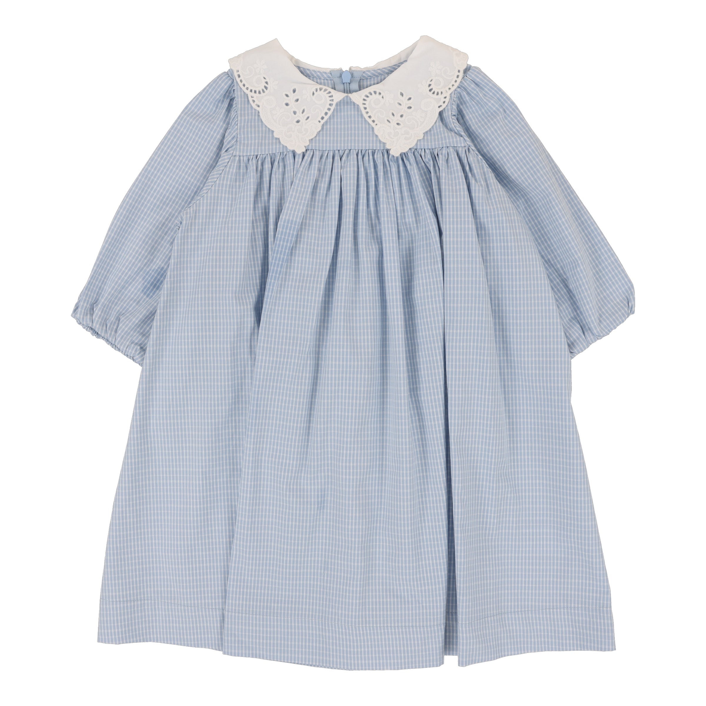 ANALOGIE WINDOWPANE 3/4 SLEEVE DRESS