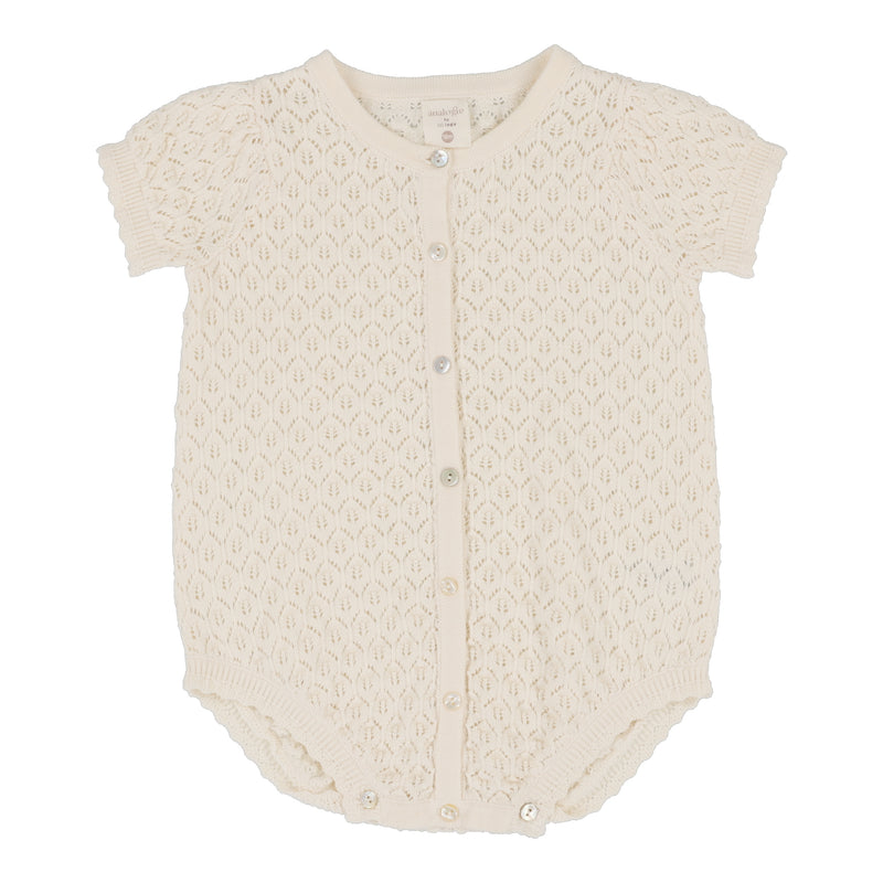 ANALOGIE KNIT GIRLS ROMPER