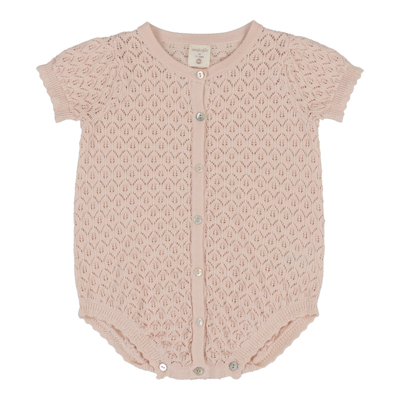 ANALOGIE KNIT GIRLS ROMPER