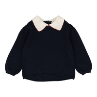 ANALOGIE GIRLS KNIT TOP + KNIFE PLEAT SKIRT