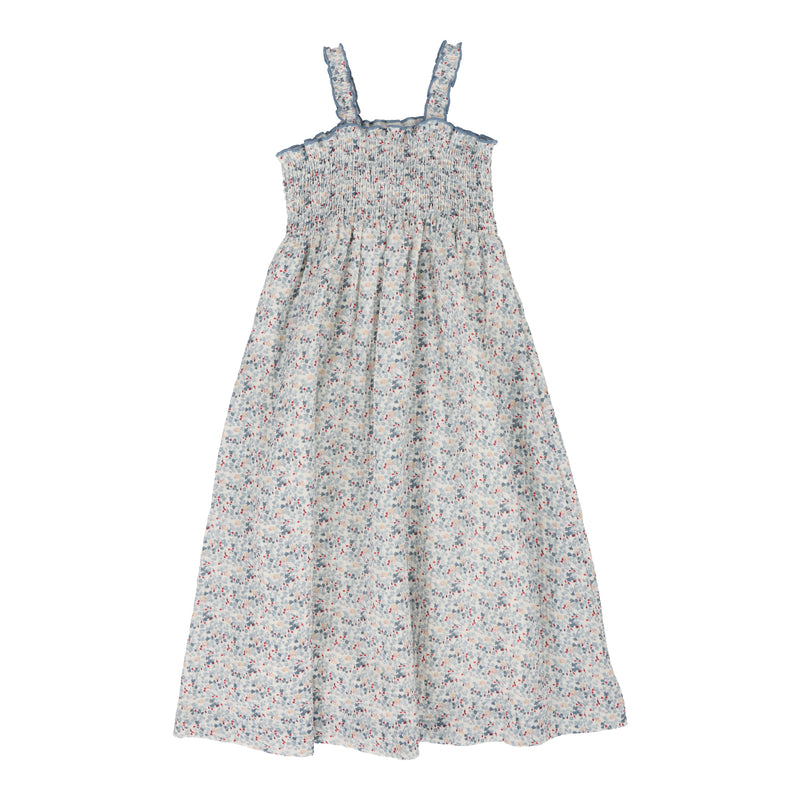 LIL LEGS FLORAL MAXI JUMPER