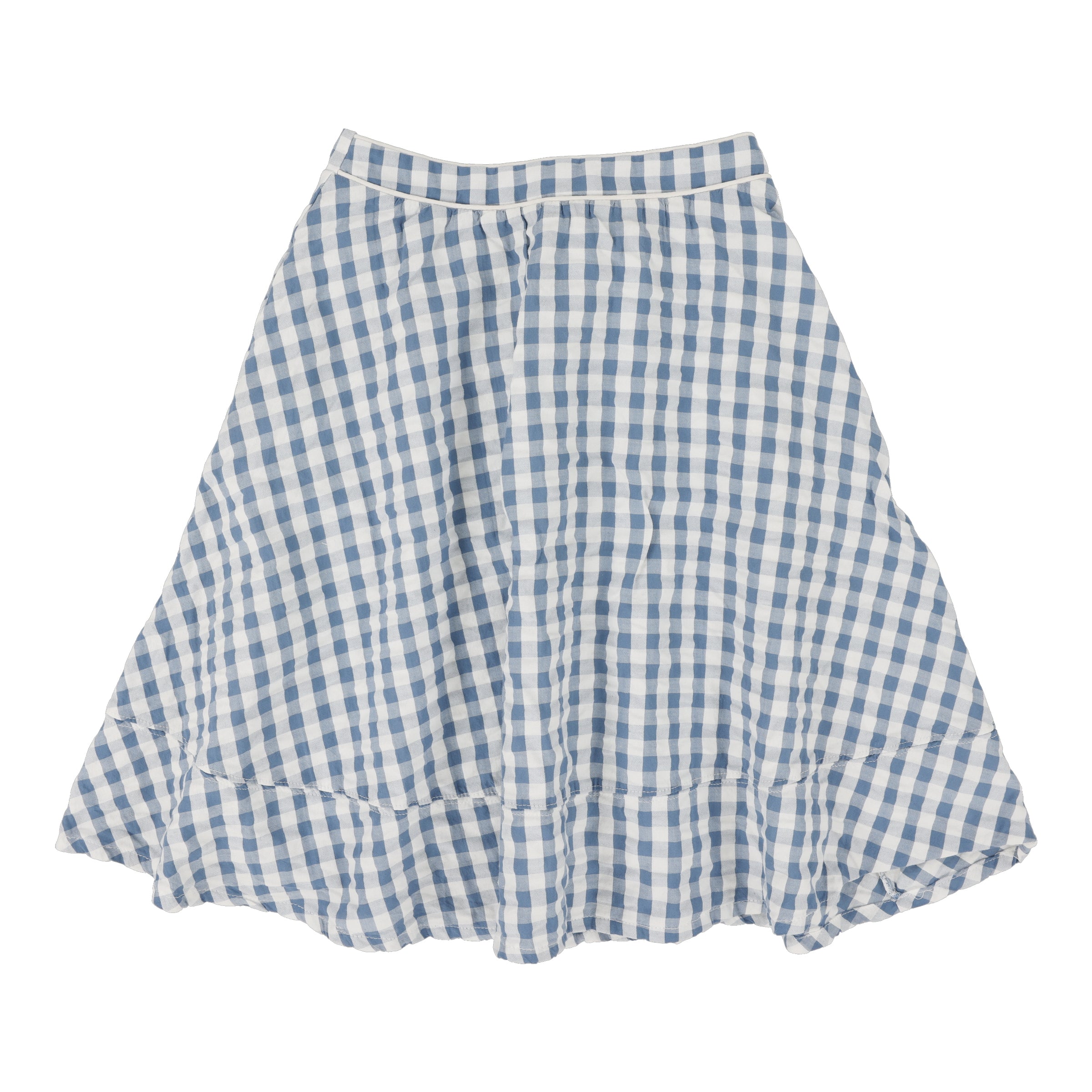 ANALOGIE GINGHAM GIRLS SHIRT + SKIRT SET