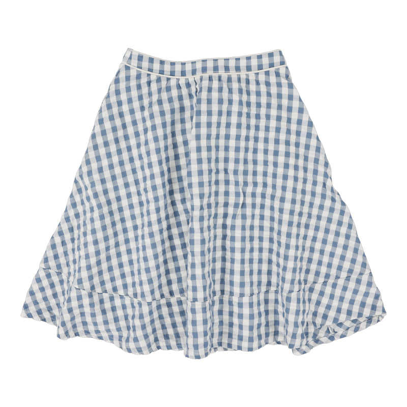 ANALOGIE GINGHAM GIRLS SHIRT + SKIRT SET