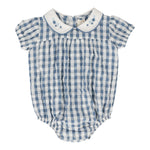 ANALOGIE GINGHAM GIRLS ROMPER