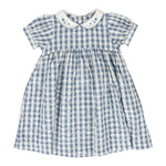 ANALOGIE GINGHAM SHORT SLEEVE DRESS