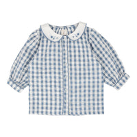 ANALOGIE GINGHAM GIRLS SHIRT + SKIRT SET