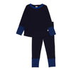 LIL LEGS STRIPE CUFF LOUNGE SET