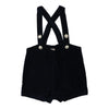 ANALOGIE VELVET SUSPENDER SHORTS