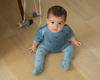 142BB BONDOUX STAR PRINT FOOTIE