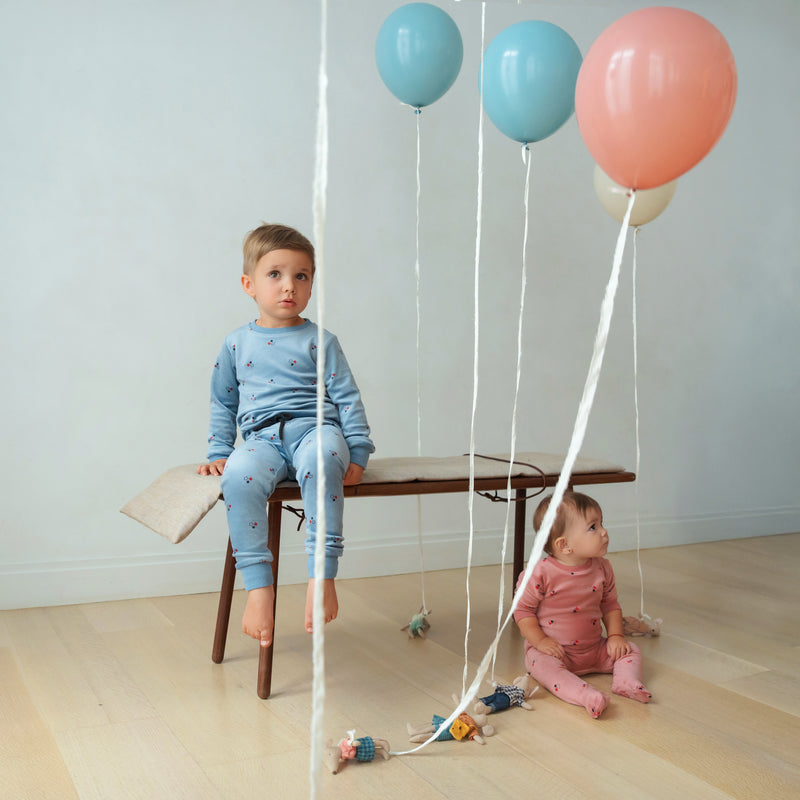 142JS BONDOUX STAR PRINT PAJAMA