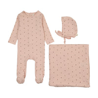 LILETTE BITSY FLORAL 3PC LAYETTE SET
