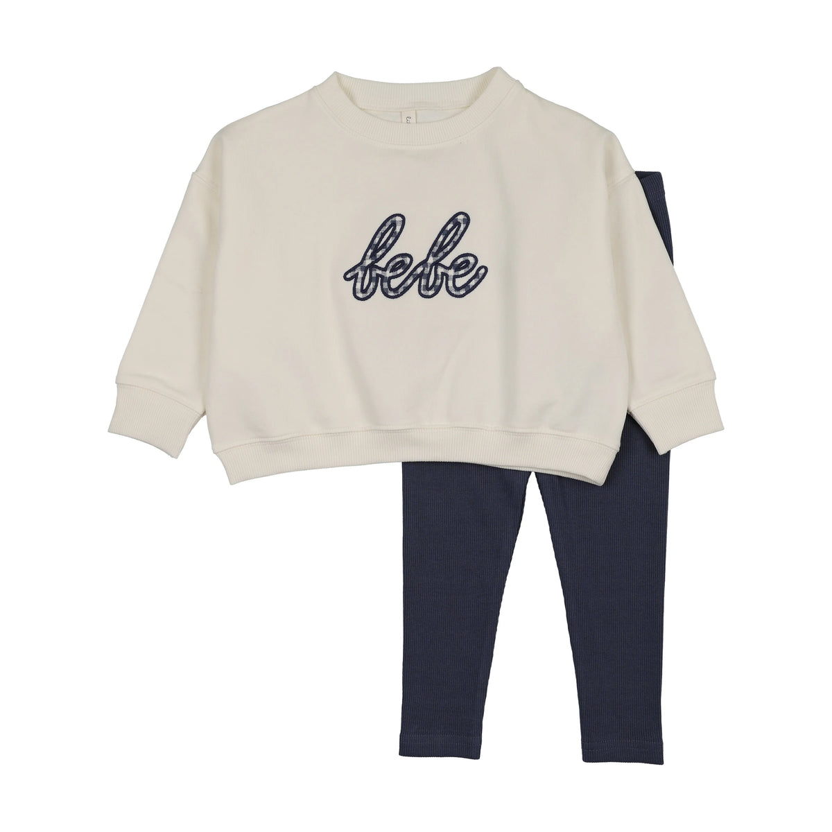 LILETTE GINGHAM SWEATSHIRT 2PC SET