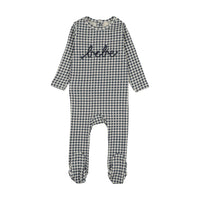 LILETTE GINGHAM BEBE FOOTIE