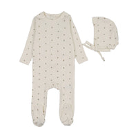 LILETTE BITSY FLORAL FOOTIE BEANIE SET