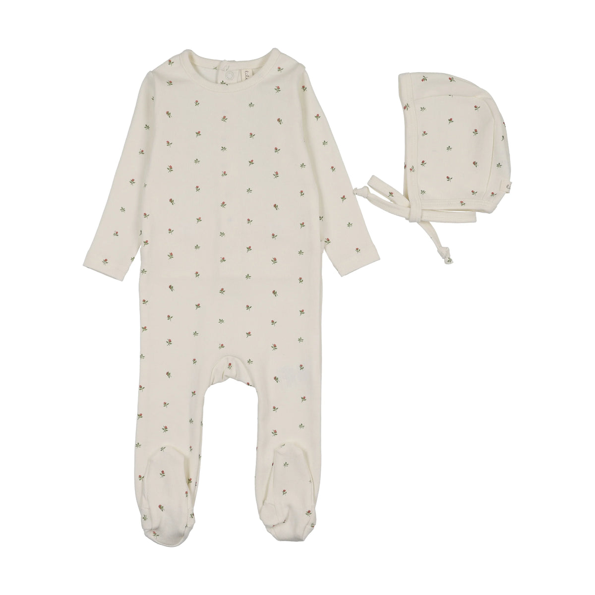 LILETTE BITSY FLORAL FOOTIE BEANIE SET
