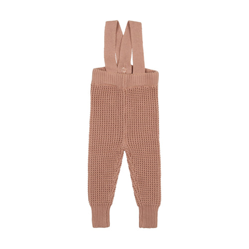 LWKO ANALOGIE WAFFLE KNIT LONG OVERALLS