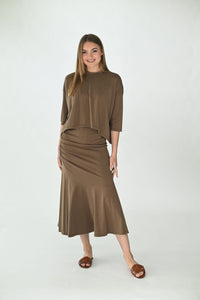 MONN OVERSIED CROP TEE M379