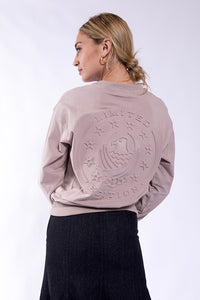 M570 MONN EMBOSSED BACK SWEATSHIRT