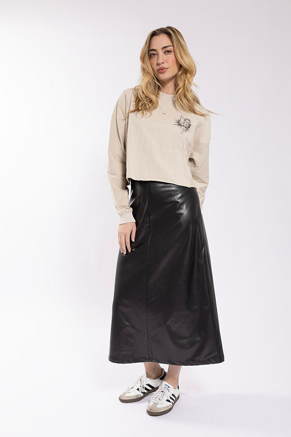 M572 MONN SCRATCHED FLOWER SWEATSHIRT