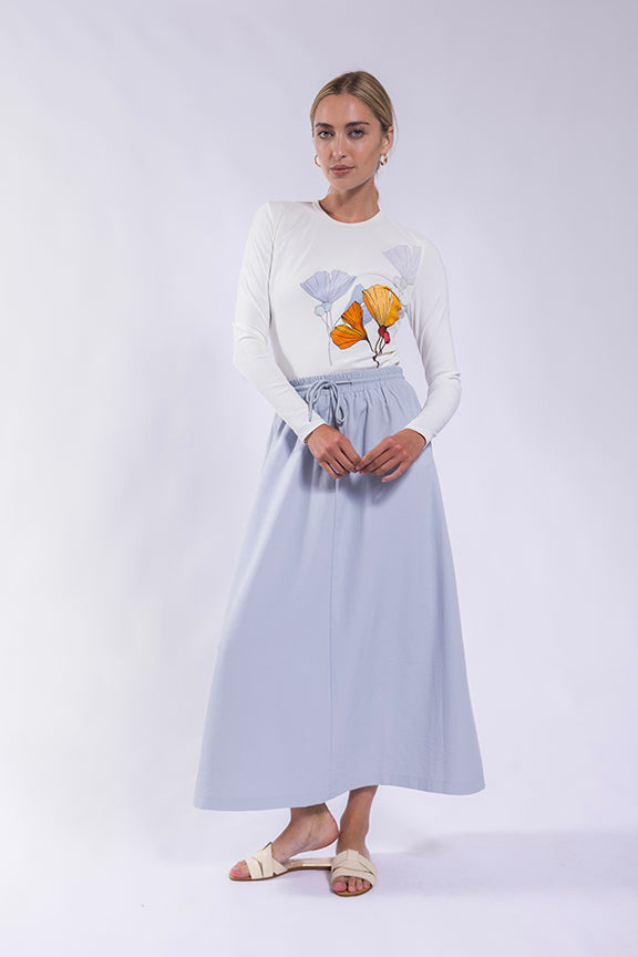 M661 MONN SHADOW FLOWER TEE