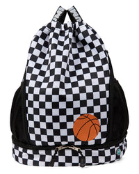 MAC-042 MEMOI BASKETBALL CHECKERED BAG