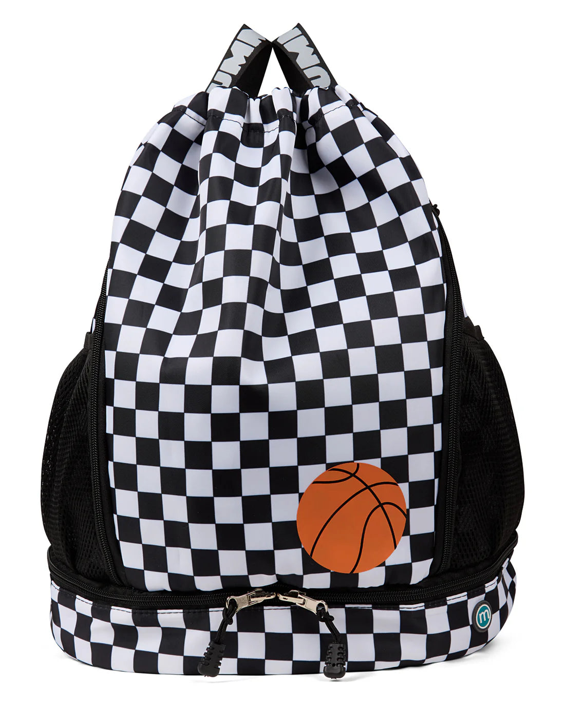 MAC-042 MEMOI BASKETBALL CHECKERED BAG