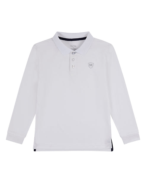 MBP-001 MEMOI BOYS LONG SLEEVE POLO