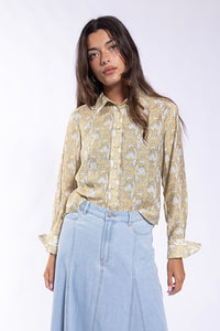 MC5914 MAPLE & CLIFF PRINT BUTTON DOWN SHIRT