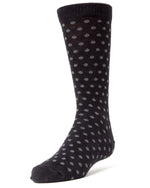 mk-128 memoi boys dots crew sock