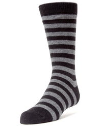 mk-130 memoi boys stripe crew sock