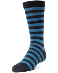 mk-130 memoi boys stripe crew sock